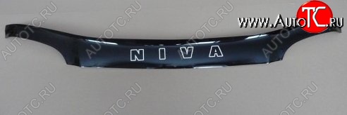 999 р. Дефлектор капота Russtal Chevrolet Niva 2123 дорестайлинг (2002-2008)  с доставкой в г. Майкоп