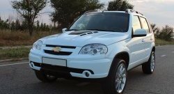 13 999 р. Стеклопластиковый капот DTM Chevrolet Niva 2123 рестайлинг (2009-2020) (Неокрашенный)  с доставкой в г. Майкоп. Увеличить фотографию 2