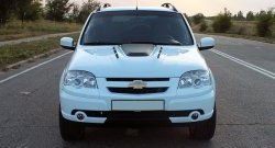 13 999 р. Стеклопластиковый капот DTM Chevrolet Niva 2123 рестайлинг (2009-2020) (Неокрашенный)  с доставкой в г. Майкоп. Увеличить фотографию 3