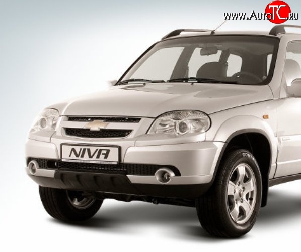 9 999 р. Передний бампер (рестайлинг) Бертоне Chevrolet Niva 2123 рестайлинг (2009-2020) (Окрашенный (комплектация Люкс))  с доставкой в г. Майкоп