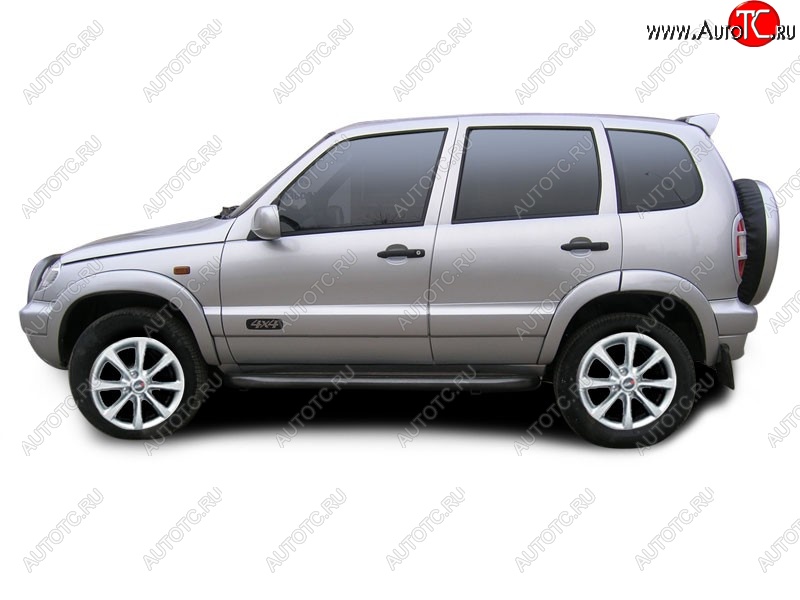 2 199 р. Спойлер 3H Chevrolet Niva 2123 дорестайлинг (2002-2008) (Без места под стоп-сигнал, Неокрашенный)  с доставкой в г. Майкоп
