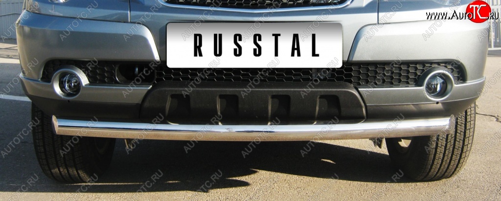 16 749 р. Защита переднего бампера (Ø76 мм, нержавейка) SLITKOFF  Chevrolet Niva  2123 (2009-2020), Лада 2123 (Нива Шевроле) (2009-2021)  с доставкой в г. Майкоп