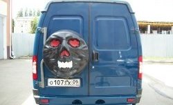 3 299 р. Чехол запасного колеса Трофей Снайпера Chevrolet Niva 2123 дорестайлинг (2002-2008) (Неокрашенный)  с доставкой в г. Майкоп. Увеличить фотографию 11