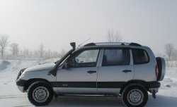 5 999 р. Пластиковый шноркель DM-Kit Chevrolet Niva 2123 рестайлинг (2009-2020) (Неокрашенный)  с доставкой в г. Майкоп. Увеличить фотографию 3