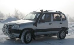 5 999 р. Пластиковый шноркель DM-Kit Chevrolet Niva 2123 рестайлинг (2009-2020) (Неокрашенный)  с доставкой в г. Майкоп. Увеличить фотографию 6