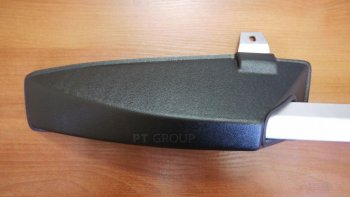 6 379 р. Рейлинги Petroil Tuning Усиленные Chevrolet Niva 2123 рестайлинг (2009-2020) (Серебристый муар)  с доставкой в г. Майкоп. Увеличить фотографию 4