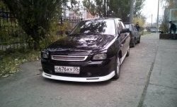 579 р. Реснички на фары Фантом Лада Приора 21728 купе дорестайлинг (2010-2013) (Неокрашенные)  с доставкой в г. Майкоп. Увеличить фотографию 2