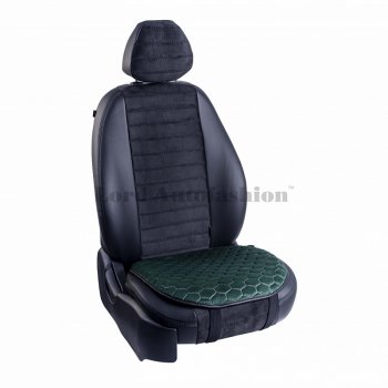 Подушка для сиденья универсальная Lord Autofashion Комфорт+ (велюр)  (Зелёный)