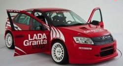 100 899 р. Комплект аэродинамических обвесов WTCC Лада Гранта Спорт 2191 лифтбэк рестайлинг (2023-2025) (Без сплиттера переднего бампера)  с доставкой в г. Майкоп. Увеличить фотографию 4