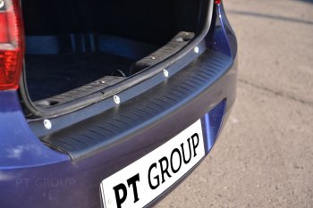 939 р. Накладка защитная на задний бампер Petroil Tuning Лада Гранта 2190 седан  дорестайлинг (2011-2017) (Текстурная поверхность)  с доставкой в г. Майкоп. Увеличить фотографию 4
