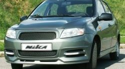 5 199 р. Передний бампер Nika-Sport  Лада Гранта ( 2190,  2191) (2011-2017) седан дорестайлинг, лифтбэк дорестайлинг  (Неокрашенный)  с доставкой в г. Майкоп. Увеличить фотографию 3