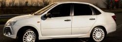 3 099 р. Пороги накладки Флагман Datsun on-DO седан дорестайлинг (2014-2019) (Неокрашенные)  с доставкой в г. Майкоп. Увеличить фотографию 4