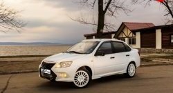 3 099 р. Пороги накладки Флагман Datsun on-DO седан дорестайлинг (2014-2019) (Неокрашенные)  с доставкой в г. Майкоп. Увеличить фотографию 6