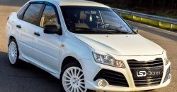 3 099 р. Пороги накладки Флагман Datsun on-DO седан дорестайлинг (2014-2019) (Неокрашенные)  с доставкой в г. Майкоп. Увеличить фотографию 13