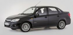 1 939 р. Решётка радиатора Granta Sport Лада Гранта 2190 седан  дорестайлинг (2011-2017) (Неокрашенная)  с доставкой в г. Майкоп. Увеличить фотографию 6