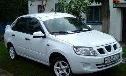 2 599 р. Решётка радиатора Impreza  Лада Гранта  2190 (2011-2017) седан дорестайлинг (Неокрашенная)  с доставкой в г. Майкоп. Увеличить фотографию 6
