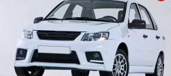 689 р. Реснички GTC на фары Лада Гранта Спорт 2191 лифтбэк рестайлинг (2023-2025) (Неокрашенные)  с доставкой в г. Майкоп. Увеличить фотографию 6