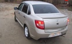 1 099 р. Лип спойлер GT Лада Гранта Спорт 2190 седан рестайлинг (2023-2025) (Неокрашенный)  с доставкой в г. Майкоп. Увеличить фотографию 2