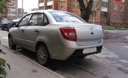 9 749 р. Задний бампер RAZOR  Лада Гранта  2190 (2011-2017) седан дорестайлинг (Без вставок, Неокрашенный)  с доставкой в г. Майкоп. Увеличить фотографию 24