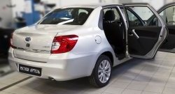 1 399 р. Накладки порожков салона RA Лада Гранта 2190 седан дорестайлинг (2011-2017) (Комплект (4 шт.))  с доставкой в г. Майкоп. Увеличить фотографию 3