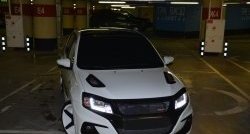 11 499 р. Пластиковый капот DTM ВИС 2349 бортовой грузовик дорестайлинг (2012-2018) (Неокрашенный)  с доставкой в г. Майкоп. Увеличить фотографию 2