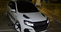 11 499 р. Пластиковый капот DTM ВИС 2349 бортовой грузовик дорестайлинг (2012-2018) (Неокрашенный)  с доставкой в г. Майкоп. Увеличить фотографию 3