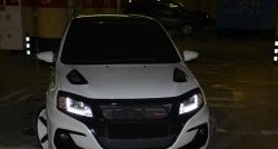 11 499 р. Пластиковый капот DTM ВИС 2349 бортовой грузовик дорестайлинг (2012-2018) (Неокрашенный)  с доставкой в г. Майкоп. Увеличить фотографию 4