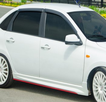 3 099 р. Пороги накладки Реванш Datsun on-DO седан дорестайлинг (2014-2019) (Неокрашенные)  с доставкой в г. Майкоп. Увеличить фотографию 3