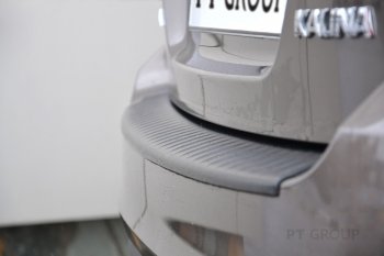 1 119 р. Накладка защитная на задний бампер Petroil Tuning Лада Гранта FL 2194 универсал рестайлинг (2018-2025) (Текстурная поверхность)  с доставкой в г. Майкоп. Увеличить фотографию 5