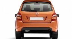 4 799 р. Спойлер Petroil Tuning Чистое стекло Лада Гранта FL 2194 универсал рестайлинг (2018-2025) (Неокрашенный)  с доставкой в г. Майкоп. Увеличить фотографию 4