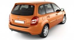 4 799 р. Спойлер Petroil Tuning Чистое стекло Лада Гранта FL 2194 универсал рестайлинг (2018-2025) (Неокрашенный)  с доставкой в г. Майкоп. Увеличить фотографию 2