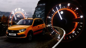 36 999 р. Комбинация приборов Ferrum GF 815S Cross Лада Гранта FL 2191 лифтбэк рестайлинг (2018-2025)  с доставкой в г. Майкоп. Увеличить фотографию 2
