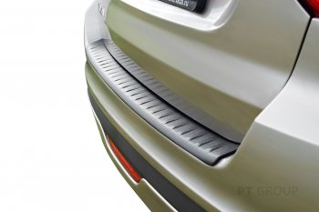 1 189 р. Накладка защитная на задний бампер Petroil Tuning Лада Гранта FL 2191 лифтбек (2018-2025) (Текстурная поверхность)  с доставкой в г. Майкоп. Увеличить фотографию 3