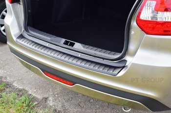 1 189 р. Накладка защитная на задний бампер Petroil Tuning Лада Гранта FL 2191 лифтбек (2018-2025) (Текстурная поверхность)  с доставкой в г. Майкоп. Увеличить фотографию 4
