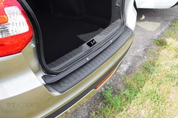 1 189 р. Накладка защитная на задний бампер Petroil Tuning Лада Гранта FL 2191 лифтбек (2018-2025) (Текстурная поверхность)  с доставкой в г. Майкоп. Увеличить фотографию 5