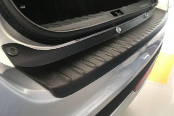 499 р. Защитная накладка заднего бампера Тюн-Авто  Лада Гранта FL  2191 (2018-2025) лифтбэк рестайлинг  с доставкой в г. Майкоп. Увеличить фотографию 2