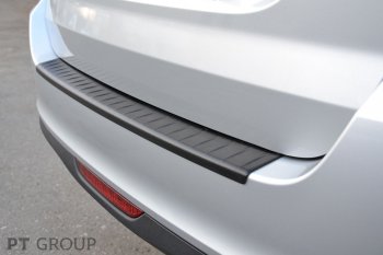 1 069 р. Накладка на задний бампер Petroil Tuning Лада Гранта 2191 лифтбэк дорестайлинг  (2013-2017) (Текстурная поверхность)  с доставкой в г. Майкоп. Увеличить фотографию 5