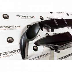 3 699 р. Диффузор заднего бампера TopKontur Design Лада Гранта FL 2191 лифтбек (2018-2025) (Неокрашенная)  с доставкой в г. Майкоп. Увеличить фотографию 4