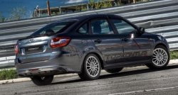 Диффузор заднего бампера TopKontur Design Лада Гранта FL 2191 лифтбек (2018-2025)