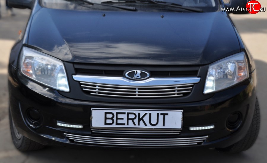 3 199 р. Декоративная вставка решетки радиатора Berkut Лада Гранта 2190  дорестайлинг (2011-2017)  с доставкой в г. Майкоп
