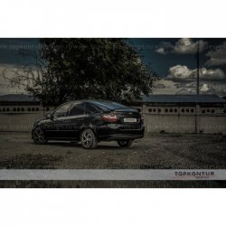 2 999 р. Спойлер GL1 Лада Гранта 2191 седан дорестайлинг  (2013-2017) (Неокрашенный)  с доставкой в г. Майкоп. Увеличить фотографию 2