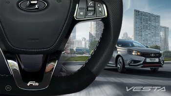15 699 р. Анатомическое рулевое колесо Grand Premium (алькантара) Лада Веста Кросс 2181 универсал рестайлинг (2022-2025) (Без подогрева, На базе руля клиента)  с доставкой в г. Майкоп. Увеличить фотографию 5
