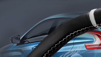 13 899 р. Анатомическое рулевое колесо Premium Лада Веста 2180 седан дорестайлинг (2015-2023) (Без подогрева, На базе руля клиента)  с доставкой в г. Майкоп. Увеличить фотографию 2