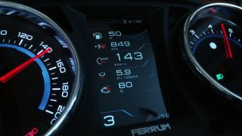 82 999 р. Приборная панель Ferrum GF 890 Nissan Terrano D10 дорестайлинг (2013-2016) (Серебро)  с доставкой в г. Майкоп. Увеличить фотографию 8