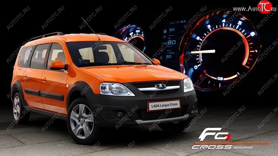 85 999 р. Комбинация приборов Ferrum GF 890 Cross Лада Ларгус рестайлинг R90 (2021-2025)  с доставкой в г. Майкоп