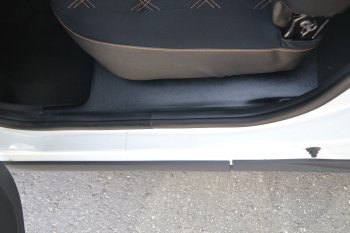 2 689 р. Накладки на ковролин задние 5-7 местн. Petroil Tuning Лада Ларгус рестайлинг R90 (2021-2025)  с доставкой в г. Майкоп. Увеличить фотографию 2