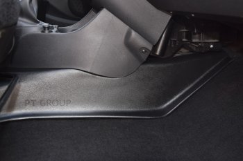 2 129 р. Накладки на ковролин тоннельные Petroil Tuning Лада Ларгус дорестайлинг R90 (2012-2021)  с доставкой в г. Майкоп. Увеличить фотографию 2