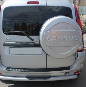949 р. Чехол запасного колеса SVS (R15) Лада Ларгус дорестайлинг R90 (2012-2021) (Неокрашенный)  с доставкой в г. Майкоп. Увеличить фотографию 2