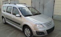 4 099 р. Пороги накладки Sport Лада Ларгус дорестайлинг R90 (2012-2021) (Неокрашенные)  с доставкой в г. Майкоп. Увеличить фотографию 6
