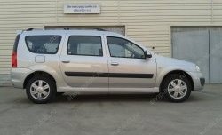 4 099 р. Пороги накладки Sport Лада Ларгус дорестайлинг R90 (2012-2021) (Неокрашенные)  с доставкой в г. Майкоп. Увеличить фотографию 8